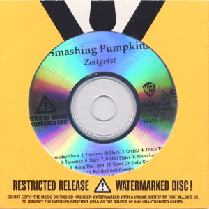 Zeitgeist (UK CD, Watermarked Promo)